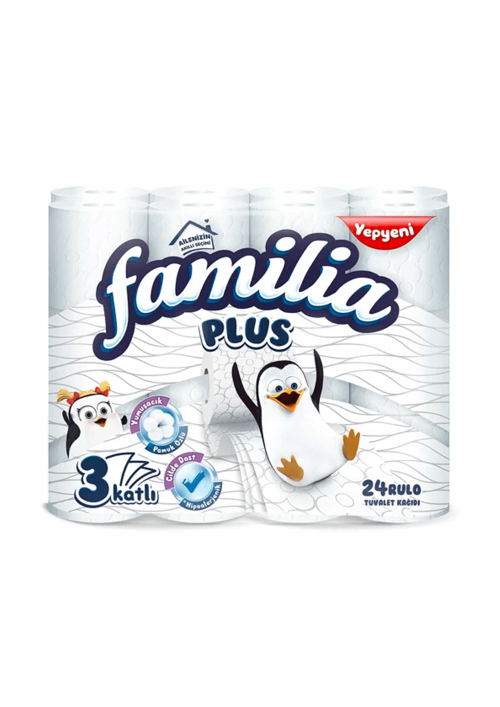Familia 3 Katlı WC Kağıdı