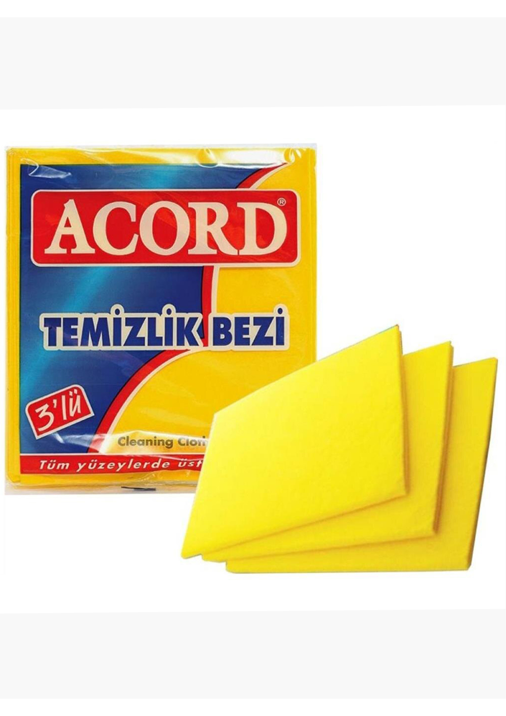 ACORD Sarı Temizlik Bezi